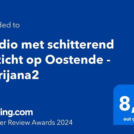 Studio Met Schitterend Uitzicht Op Oostende - Marijana2 Екстер'єр фото